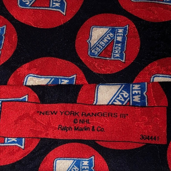 New York Rangers Tie - Picture 4 of 5